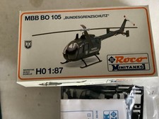 ✅Roco Minitanks 401 1:87/H0 Helicopter MBB Bo 105 "BGS" (FF88-19R7/9)-3
