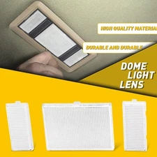 3PCS/Set Map Dome Light Lens Clear Cover For Chevy GMC 1988-1998 Pickup Truck K