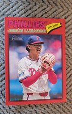 2026 Topps Heritage - Jesus Luzardo #168 Red Border