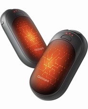 OCOOPA Magnetic Hand Warmers Rechargeable 2 Pack, UL Safety Heat 100-126 F,