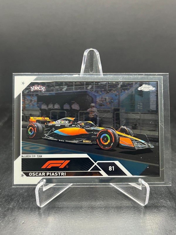 2023 Topps Chrome Formula 1 F1 Oscar Piastri RC Rookie #42