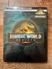 Jurassic World Rebirth w. Steelbook (4K UHD + Blu-ray, EU Import, Region Free)