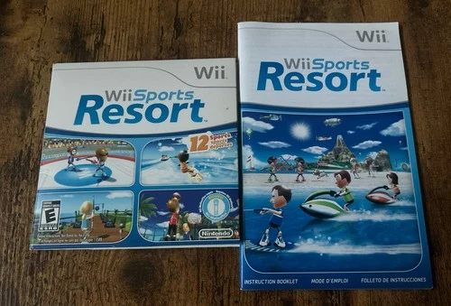 Wii Sports Resort Nintendo Wii Complete w/ Sleeve And Manual