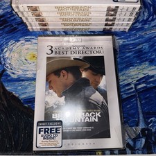Brokeback Mountain (DVD, 2005, Widescreen) - L02 New Sealed With Audio CD