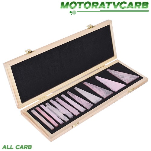 ALL-CARB 12Pcs Precision Hardened Steel Angle Block 1/4 To 30 Degree Gauge Block - Picture 2 of 6