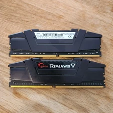 G.SKILL Ripjaws V DDR4-3200 CL16-18-18-38 1.35V 64GB (2x32GB) F4-3200C16D-64GVK
