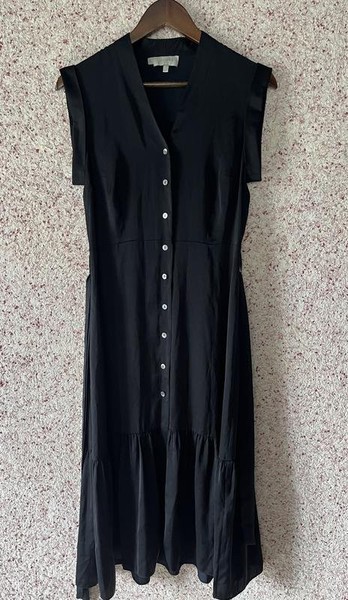 Women Hobbs Dress Black Polyester 36