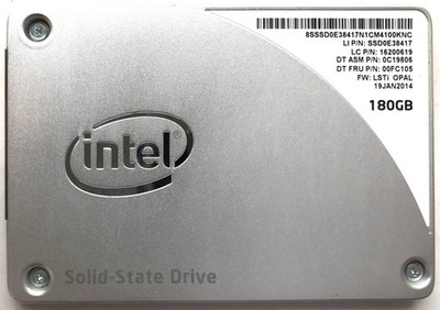 Intel 180GB Pro 1500 Series 2.5  6Gb/s SATA SSD SSDSC2BF180A4L SSD0E38417