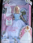 1996 Mattel Barbie Princess Bride Fashion Doll Vintage Blonde Blue Eyes 28251