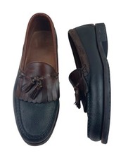 Allen Edmonds Nashua Tassle Kilite Loafers Mens Size 12D Leather Quite Luxury