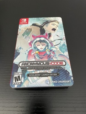 COMPLETE ANONYMOUS;CODE SteelBook Launch Edition (Nintendo Switch)