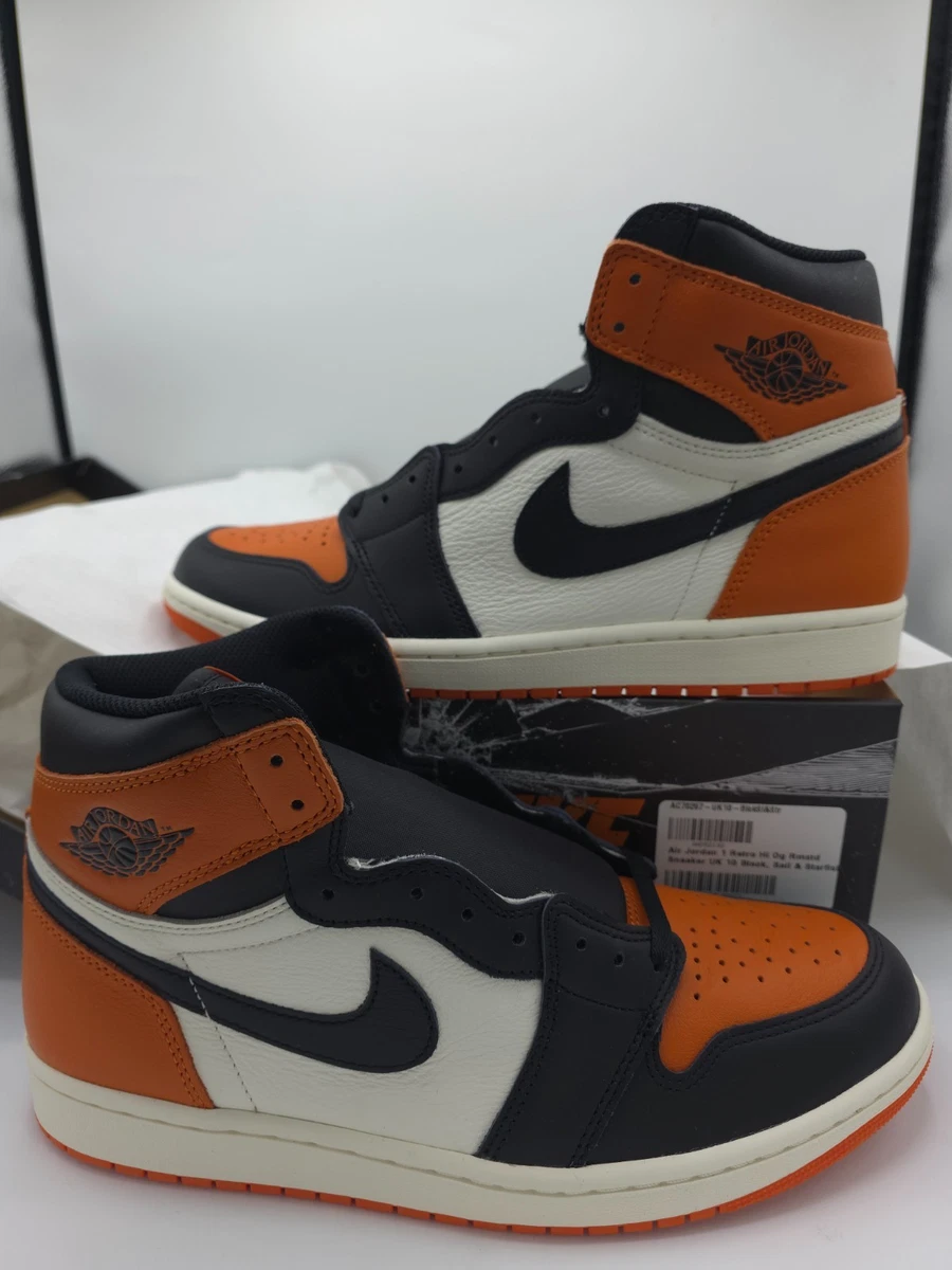 Preços baixos em Jordan 1 Retro OG High Shattered Backboard | eBay