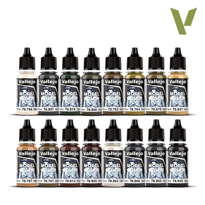 VALLEJO 70255 German AFV Colors WWII (16 paints) [PAINT SET] - Bild 3 von 4