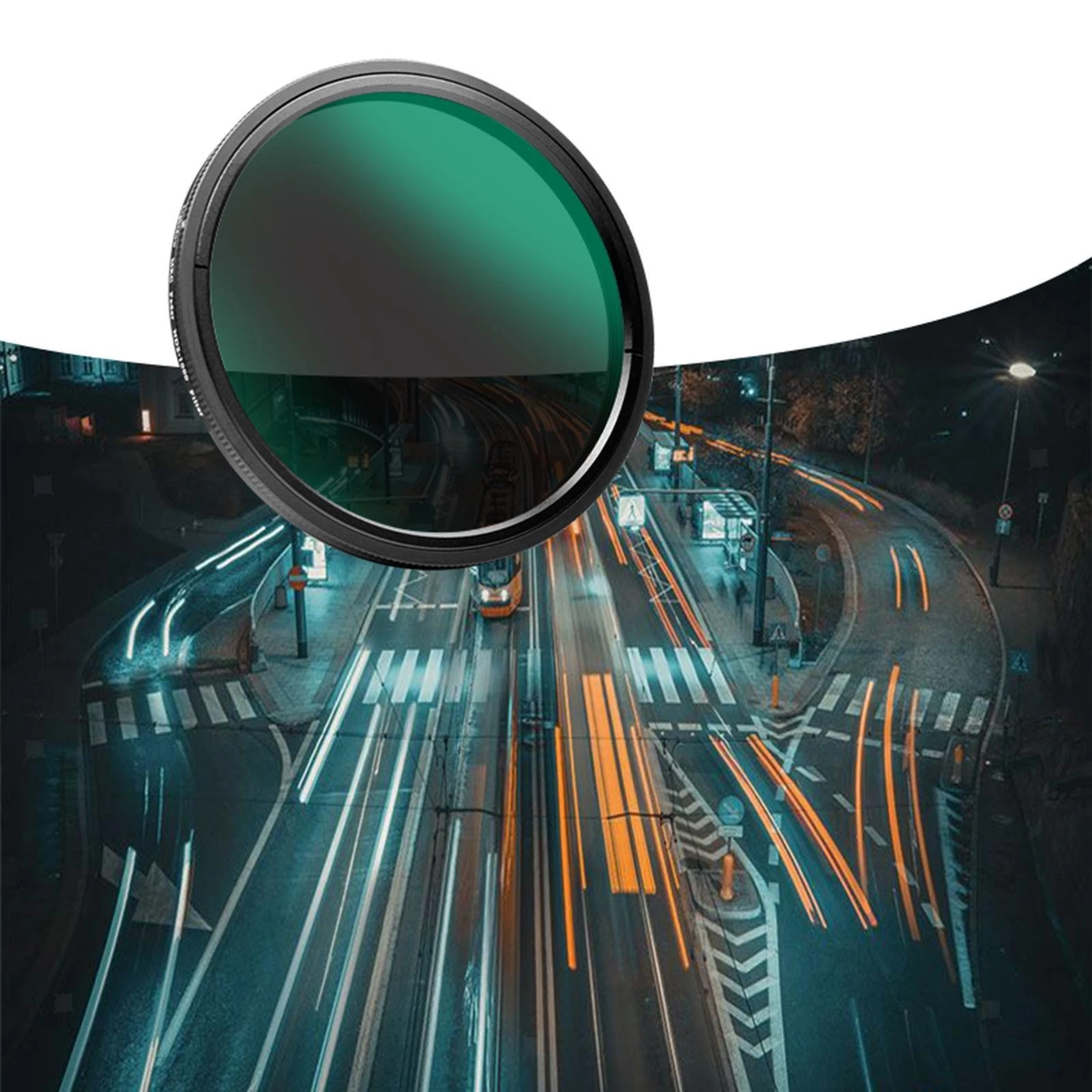 Concept Filter Neutral Density ND2 to ND1000 49/52/55/58/62/67/77/82mm fader