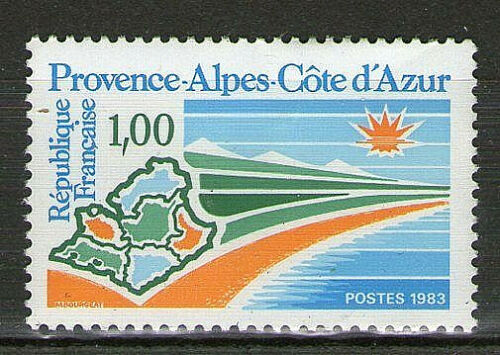 STAMP 2252 NEW XX LUXURY - REGION PROVENCE ALPES COTE D'AZUR  - Picture 1 of 1
