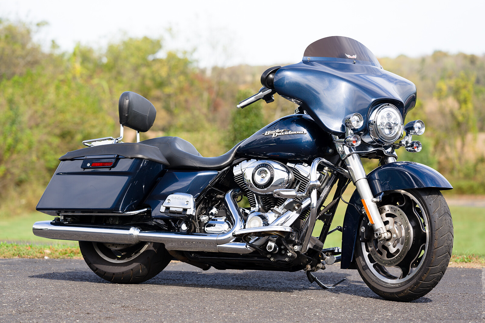 2009 Harley-Davidson Touring  2009 Harley-Davidson Street Glide FLHX Ton's of Extras! 20,981 Original Miles