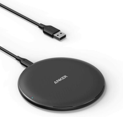 Anker Wireless Charger PowerWave Pad 10W Max Qi-Certif Fast Charging for iPhone 