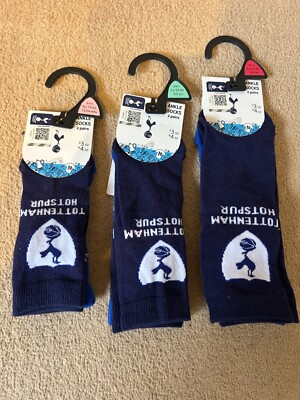 2 Paar Tottenham Hotspur Socken offizielle Kinder - kostenloser Versand + Verpackung - WÄHLEN SIE IHRE GRÖSSE