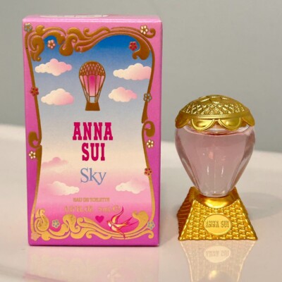 New Anna Sui SKY Eau de Toilette perfume for women Mini splash 0.17 oz/5 ml