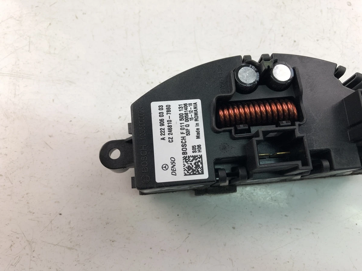 DK2082 MERCEDES-BENZ Interior Heater Resistor A2229060303 | eBay