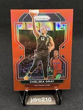 2022 Panini Prizm WNBA Red 061/199 #53 Chelsea Gray Las Vegas Aces Finals MVP