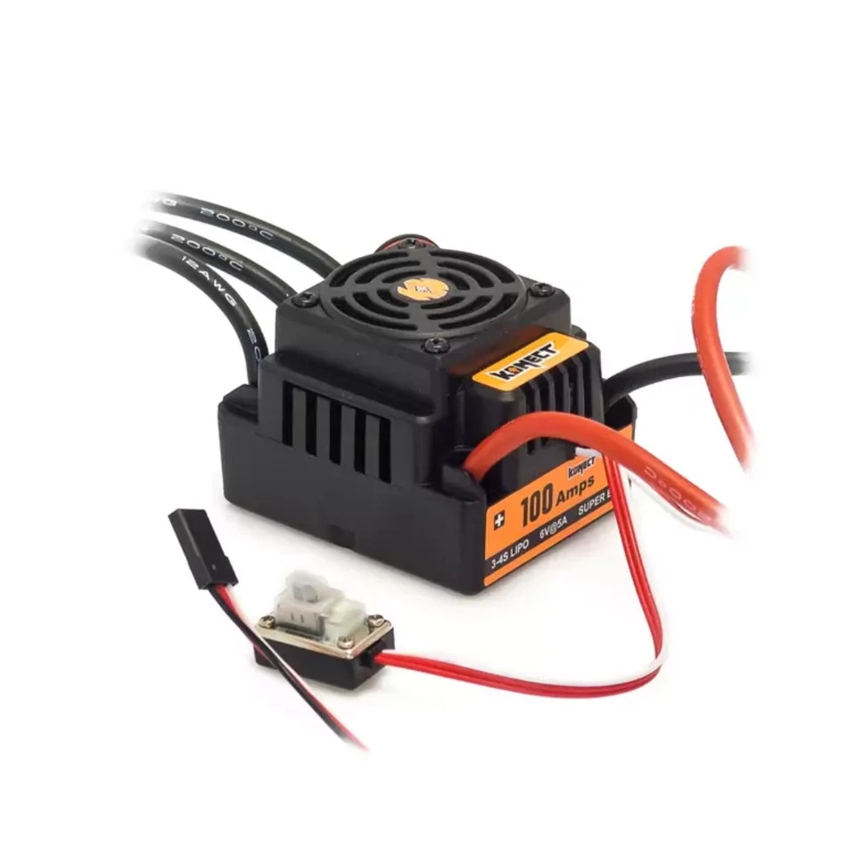 Konect 1/8 Combo Sin Escobillas Impermeable 1900kv Motor 100a ESC RC Coche Buggy Truggy Foto 2 de 4