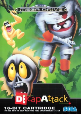SEGA Mega Drive Spiel - Decap Attack mit OVP