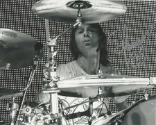 SHANNON LARKIN - GODSMACK DRUMMER - SIGNED AUTHENTIC 8x10 PHOTO F w/COA DRUMS