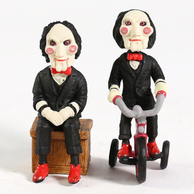 メディコムトイ 【 MINI SAW DOLL 】ビリー Billy フィギュア Horror Movie Saw Billy Mini PVC Figure Pendant Model Toy New In