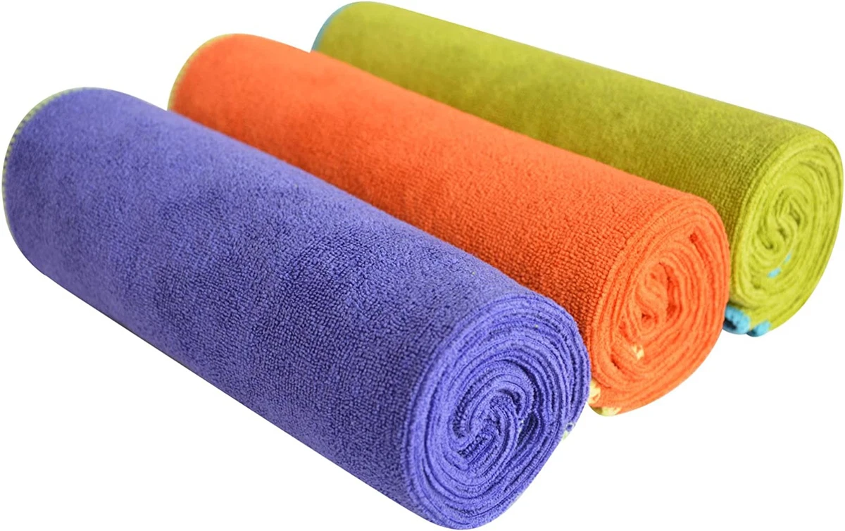 Microfiber Gym Towels Sports Fitness Workout Sweat Towel Super Soft and  Absorben