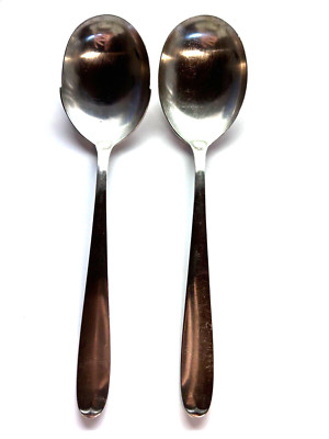1 Gemüselöffel und 1 Kartoffellöffel Gustav Ebel 244 120er Silber Vorlegelöffel 