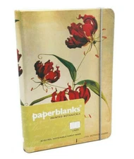 Paperblanks Painted Botanicals journal lined notebooks mini hardcover 176 pages
