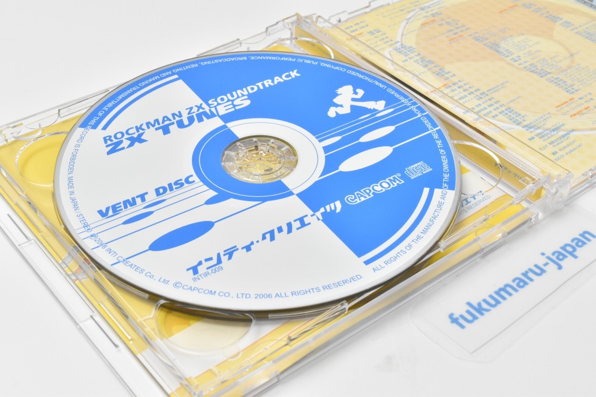 Mega Man ZX Rockman ZX Soundtrack ZX TUNESⅢ CD 2 discs
