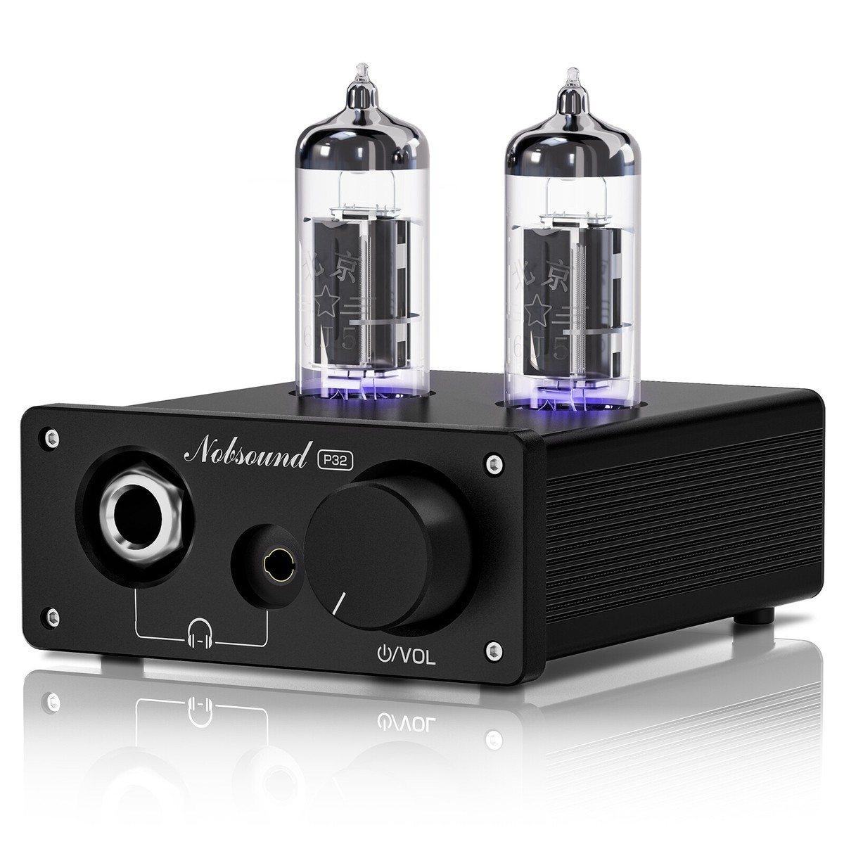 Nobsound P32 Mini Vacuum Tube Headphone Amplifier Desktop Tube
