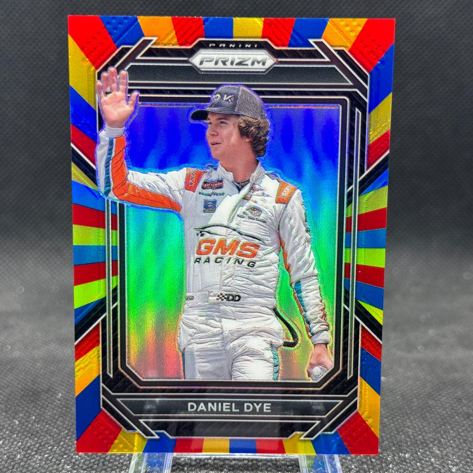 Daniel Dye 2023 Prizm Racing NASCAR Rainbow Prizm /24 #75