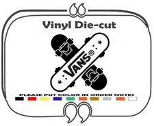 VANS SKATEBOARD stickers decal