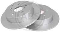 2X A.B.S. 17609 Bremsscheibe Hinten FüR Toyota