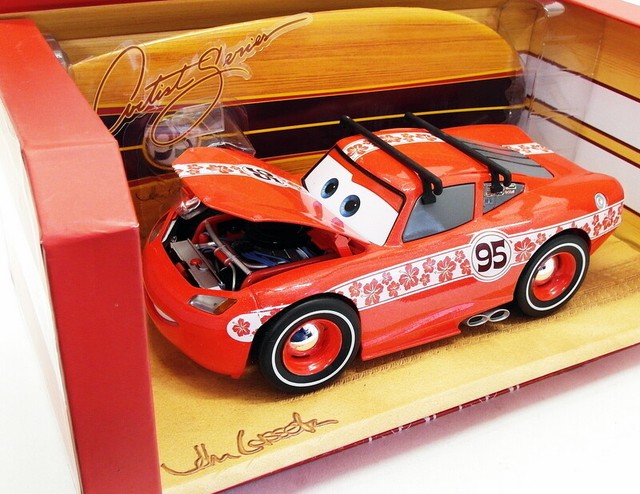 lightning mcqueen diecast 1 18