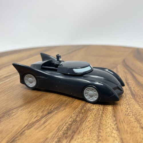 1999 DC Comics Jack in the Box Restaurant Batmobile Pull Back and Go Toy Car - Picture 1 of 6