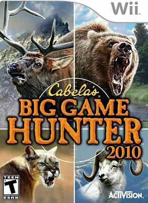 Cabela's Big Game Hunter 2010 [Nintendo Wii] Very Good Condition!
