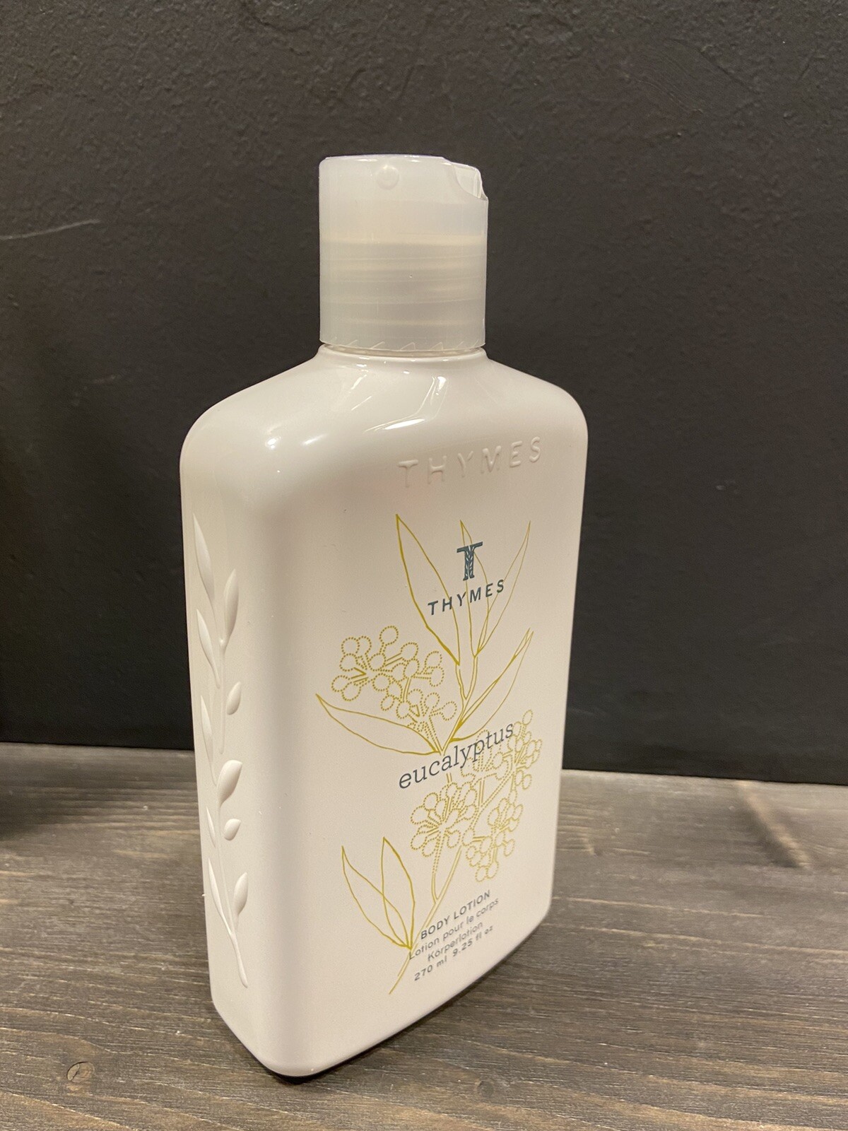 Thymes Eucalyptus Body Lotion NEW 9.25 fl oz Lemon Lime Shea Butter In