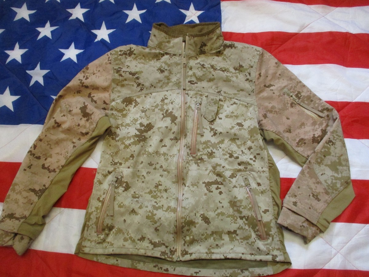 米軍 海兵隊COMBAT DESERT JACKET 180s GENUINE USMC US MARINES MARINE marpat 180S APECS CDJ SOFT