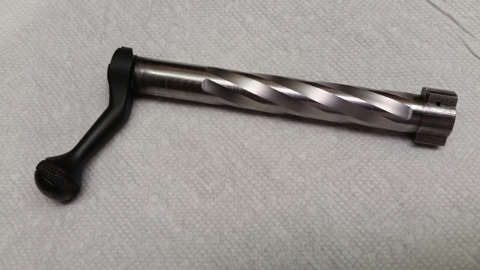 Wrought Iron Style spiral bolt fluting For Winchester 70 Push Feed