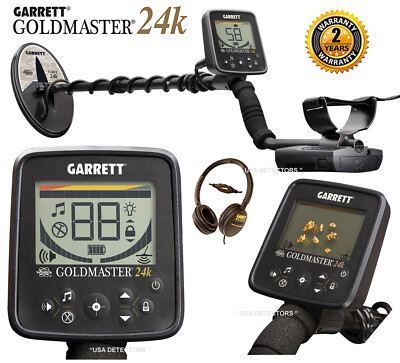 Garrett Goldmaster 24K Gold Metal Detector with 6x10'' Searchcoil NEW