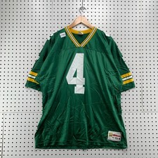 Vintage 90s Green Bay Packers Jersey Mens 2XL 4 Brett Favre Wilson USA MADE