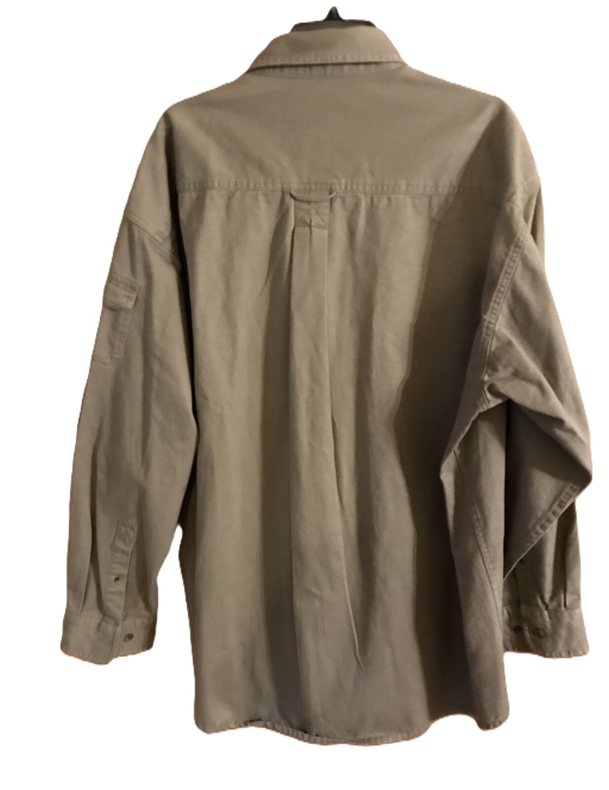 Basic Options Tan Long Sleeve Buttoned Long Sleev… - image 9