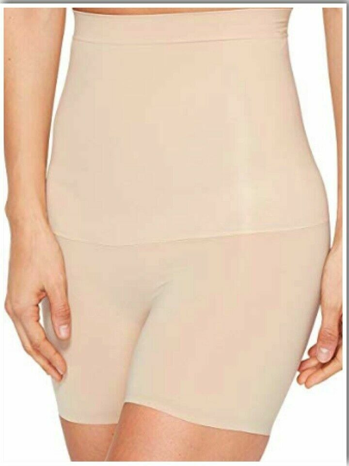 Spanx Shape My Day High-Waisted Girl Short Shaper 10102R Color Beige S M  NWT