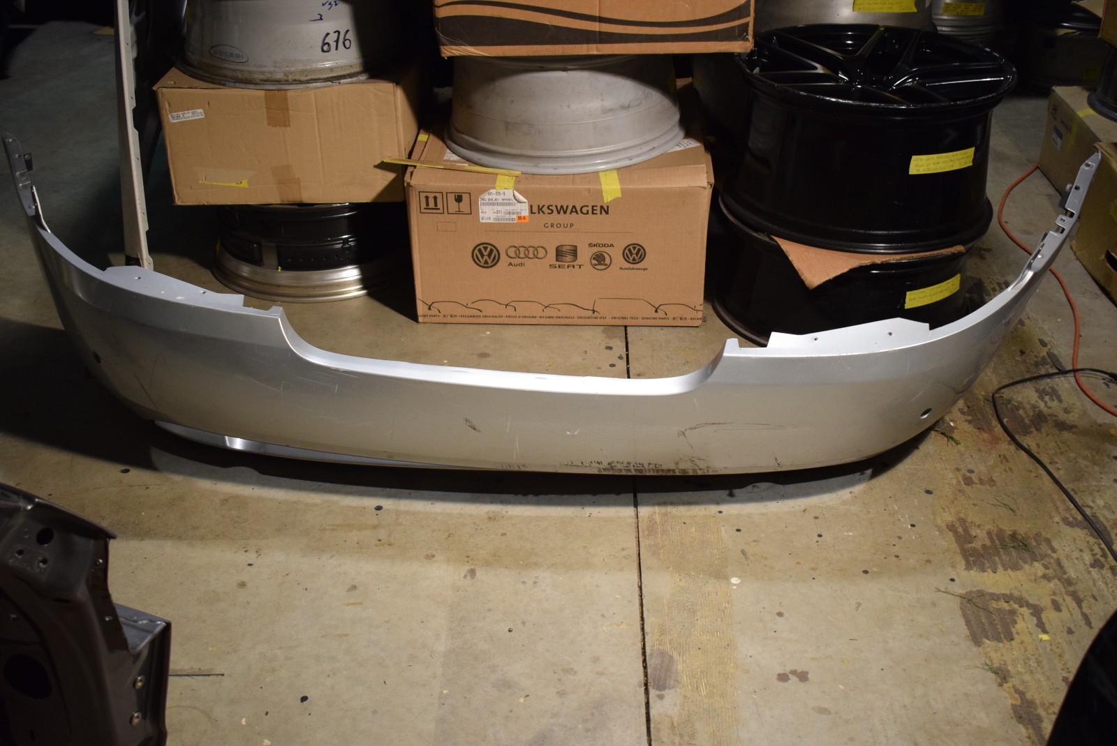 2005-2011 ASTON MARTIN DB9 REAR BUMPER COVER 4G43-17D781A OEM #1