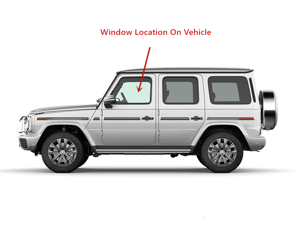2019-2024 Mercedes Benz G500 G550 G63 Driver Left Front Door Window ...