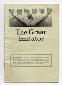 Metropolitan Life Insurance Pamphlet The Great Imitator Syphilis Veneral Disease Ebay